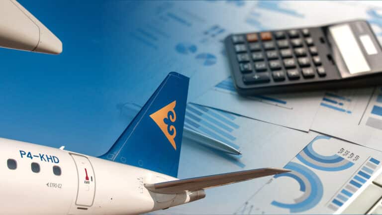 Air Astana нарастила выручку на 13%, но не указала данные по прибыли