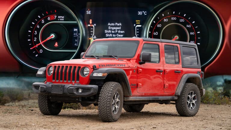 Jeep отзывает модели Gladiator и Wrangler из-за отключения экрана