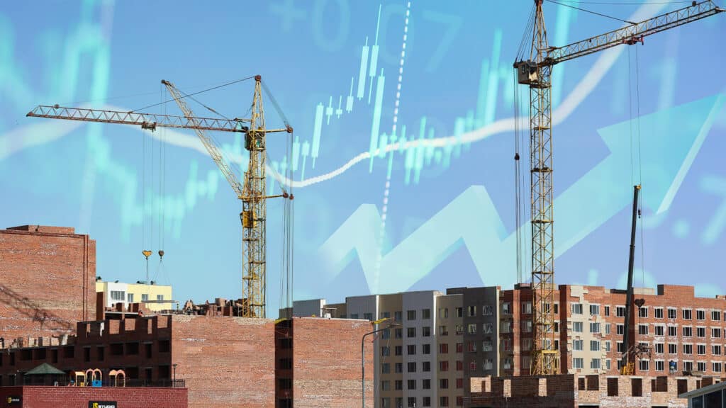 Количество вводимых в эксплуатацию многоквартирных домов за 10 лет выросло более чем на 300%