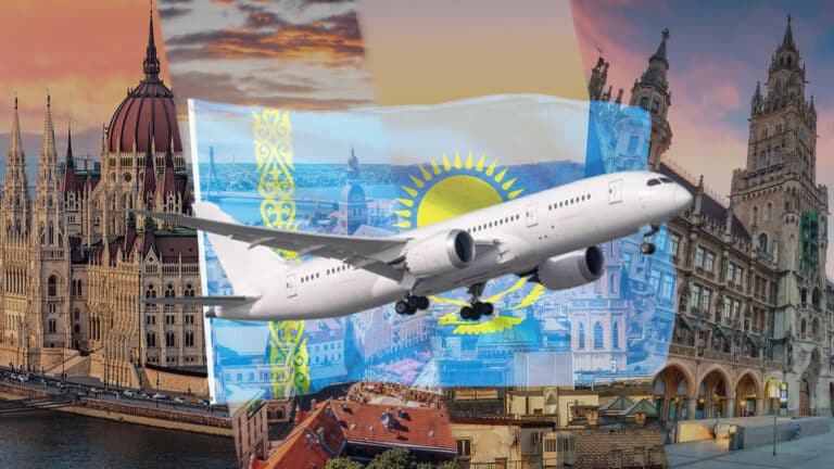 Kazakhstan to establish direct flights to Budapest, Riga, Vienna and Munich