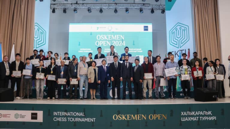 Oskemen Open 2024 халықаралық шахмат турнирінің жеңімпаздары анықталды