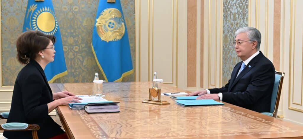Тоқаев Балаеваны қабылдап, Ұлы Жеңістің 80 жылдығына дайындық жүргізуді тапсырды