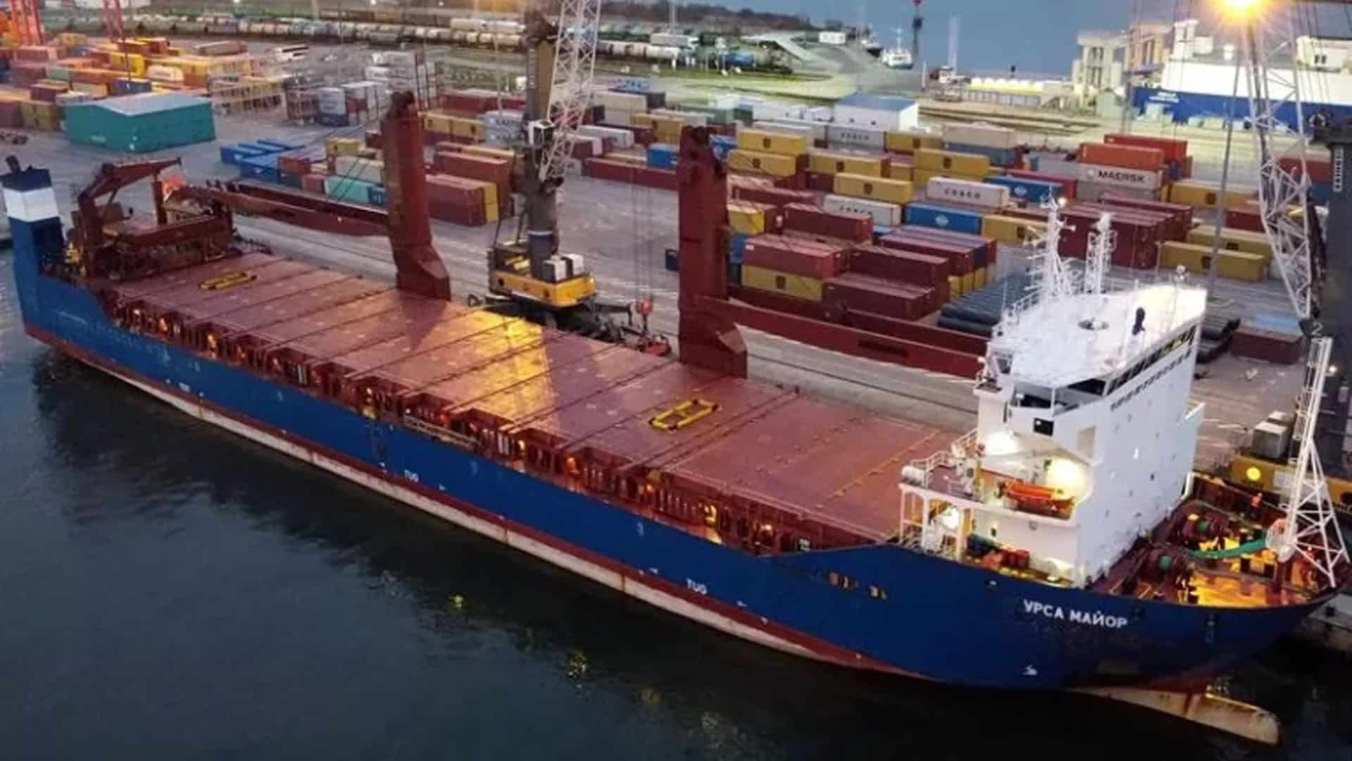 Российское судно «Урса Майор» затонуло