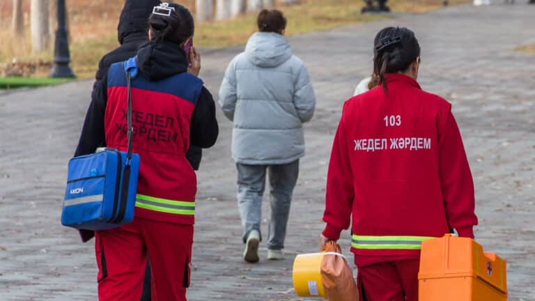 Kazakhstan proposes video badges to protect healthcare workers from attacks