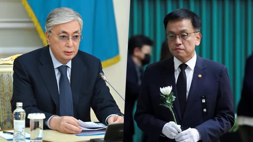 Токаев выразил соболезнования и.о. президента Южной Кореи в связи с крушением самолета 