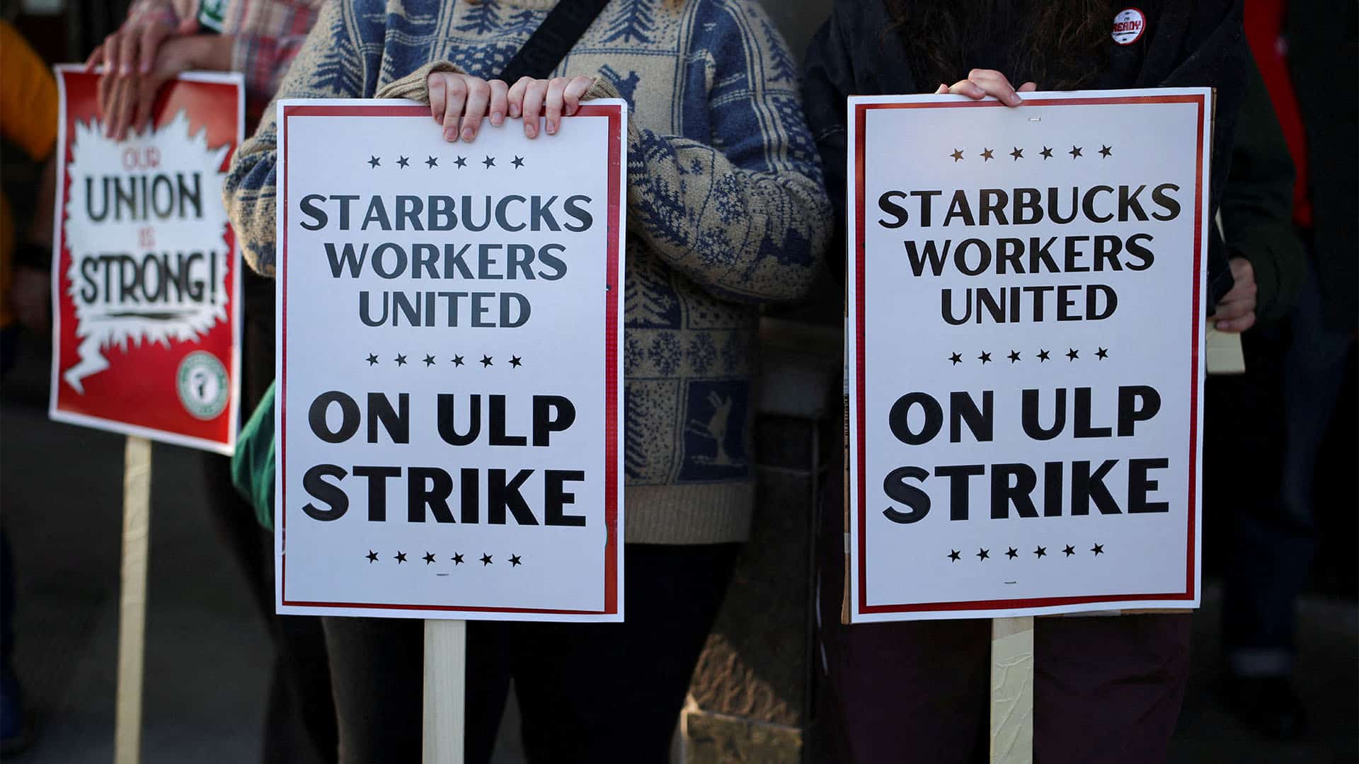 Забастовка Starbucks в США