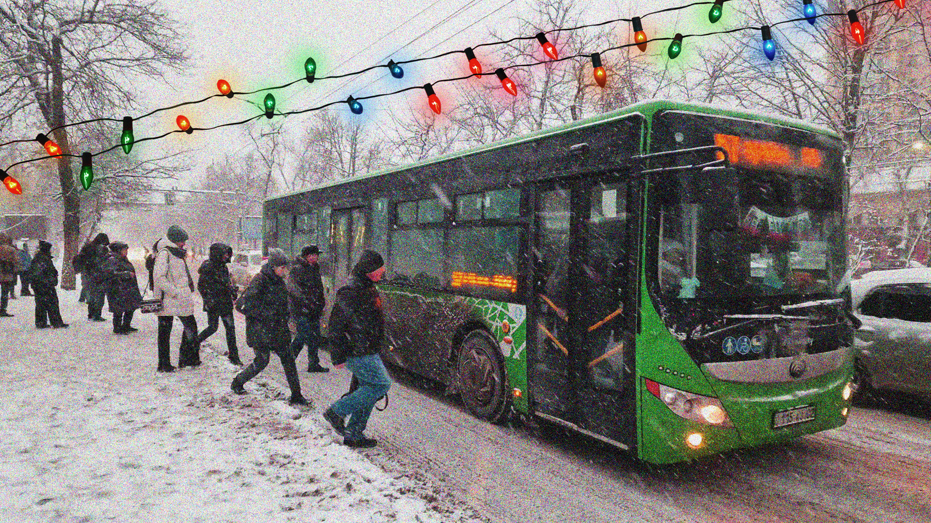 Жаңа жылдық демалыста Алматының қоғамдық көліктері жұмыс кестесін өзгертеді