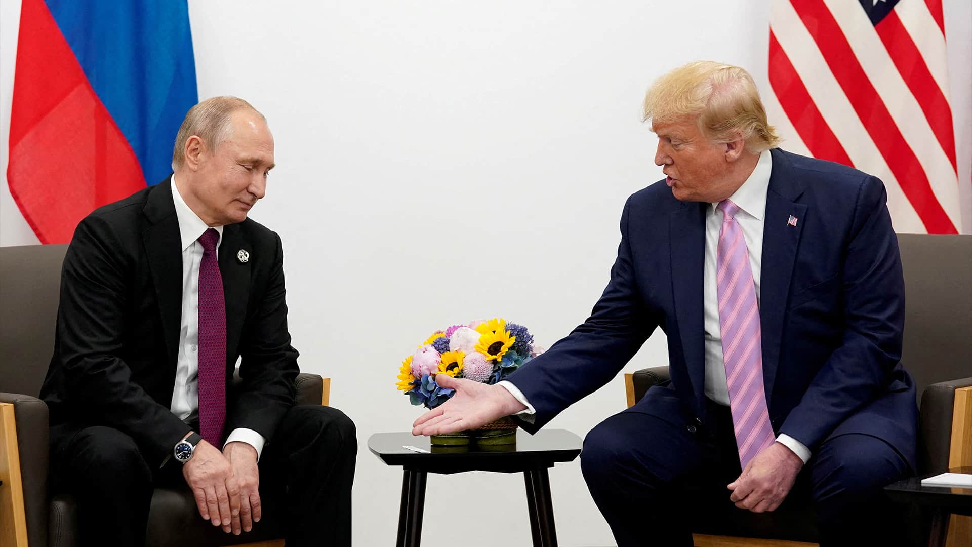 Встреча трампа с путиным