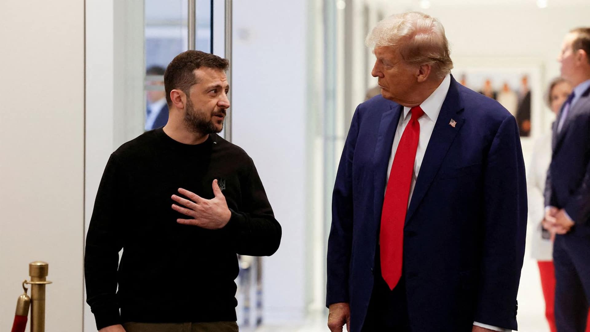 зеленский и трамп