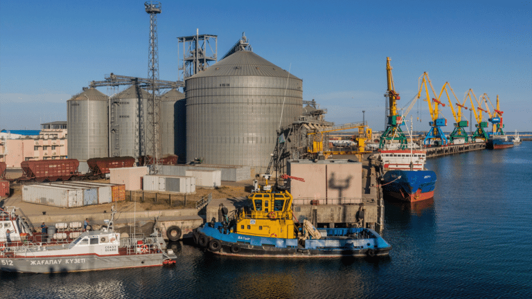 Kazakhstan is set to deepen the port of Aktau