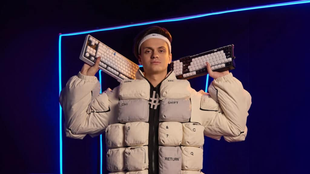 Стример Слава Бустер заработал на клавиатурах Lunacy $1,7 млн 