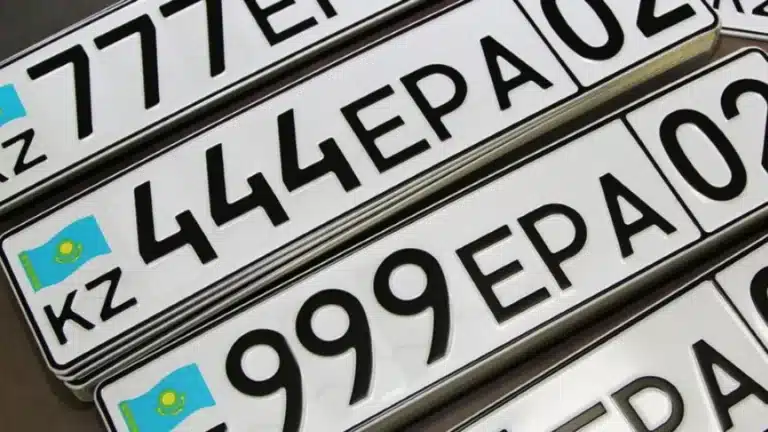 В Казахстане можно будет купить автомобиль сразу с госномером