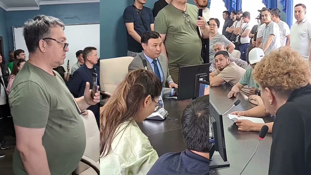 аким Караганда встреча сбежал
