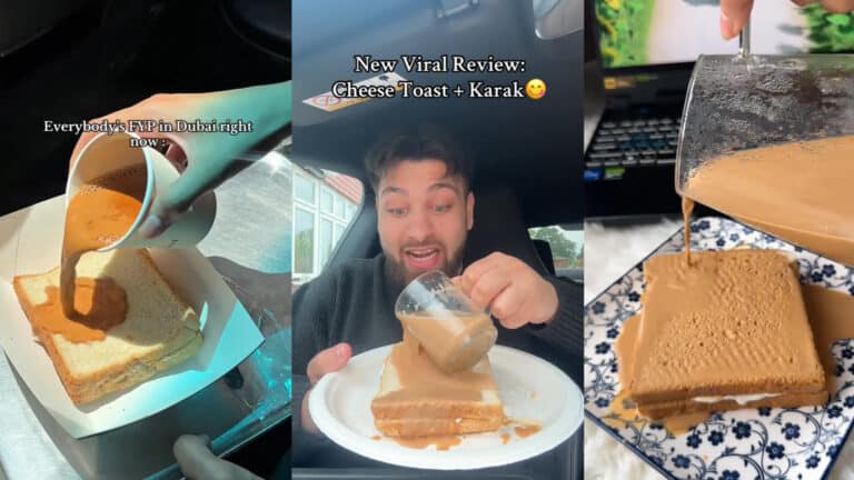 Дубайский десерт из тостов и чая карак завирусился в TikTok
