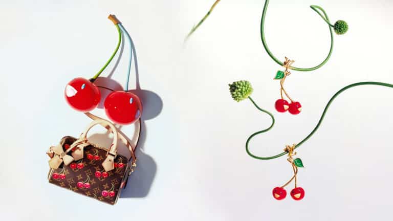 В Сети раскритиковали принт с вишнями в коллаборации Louis Vuitton x Murakami