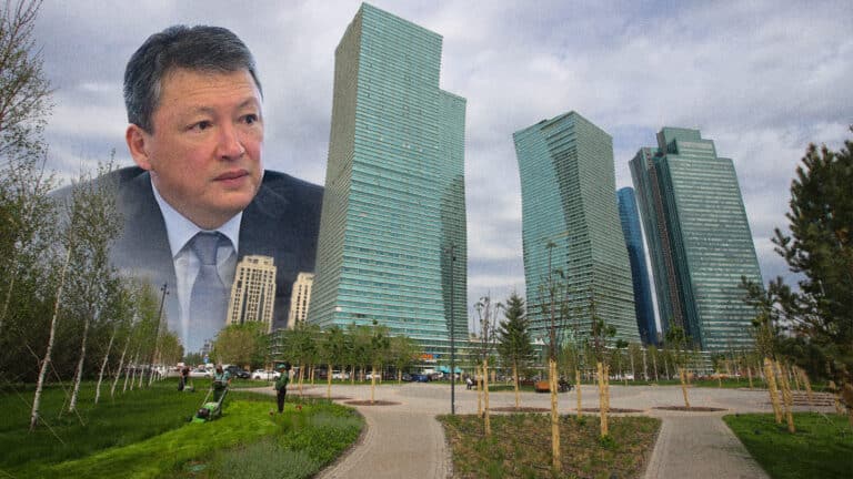На бывшей земле Кулибаева в Астане появился сквер, который хотят выкупить за миллиард