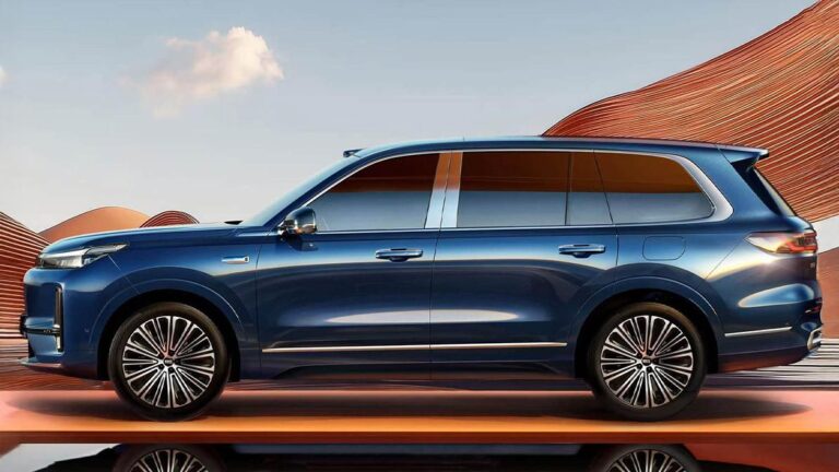 Geely Galaxy M9 кроссоверінің алғашқы суреттерін жариялады