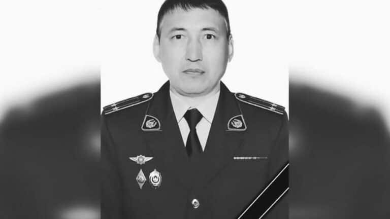 Қостанай облысында қызмет барысында полиция подполковнигі қаза тапты