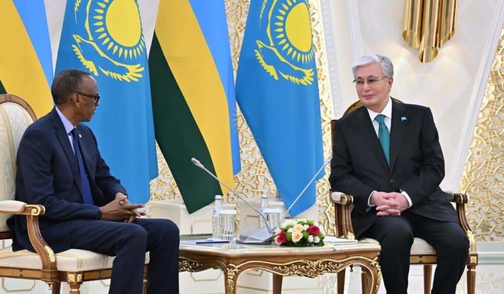 Қ.Тоқаев Руанда президентімен келіссөз жүргізді