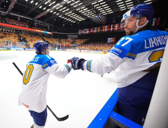Germany defeats Kazakhstan 4-1 at hockey World Championship