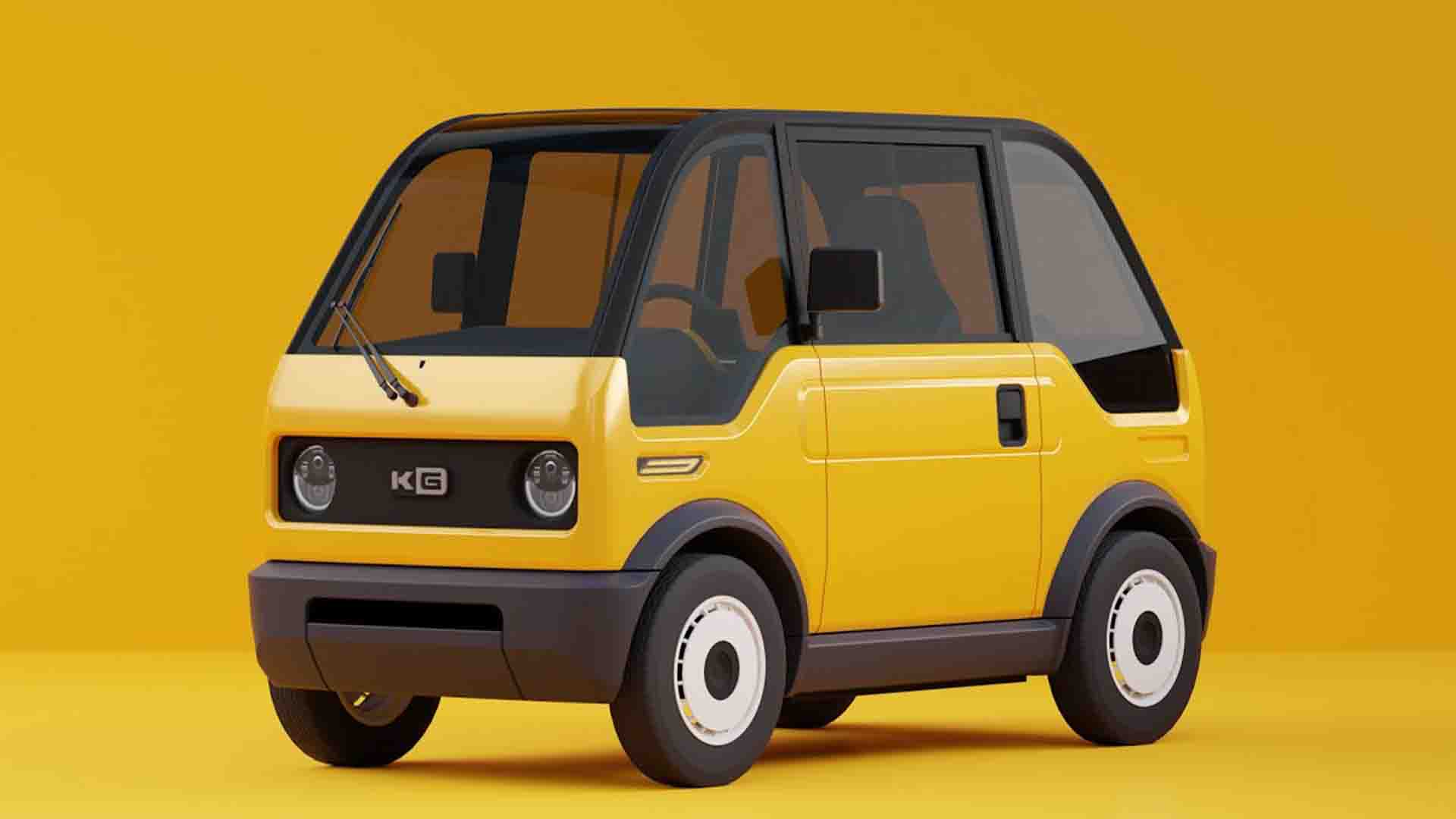 Шағын mibot жапон көлігін бірден талап әкетті / фото: Youtube / KG motors