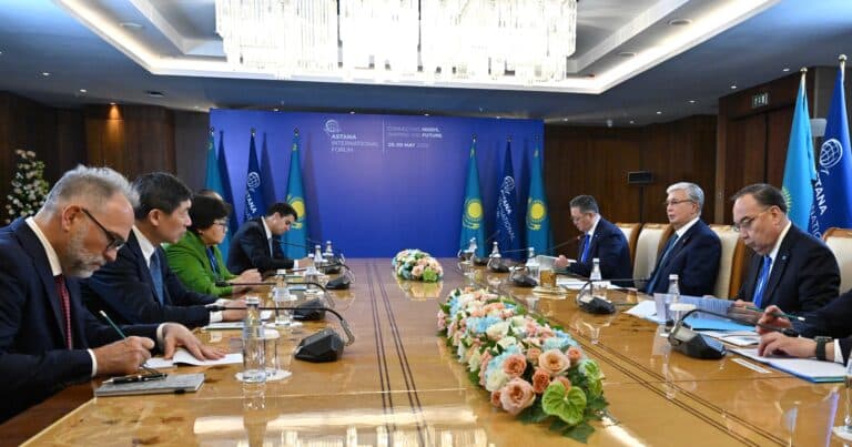 Тоқаев БҰҰ-ның жоғары өкілдерімен кездесу өткізді