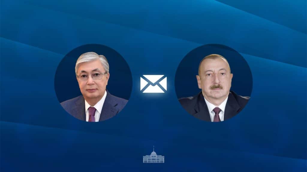 Токаев направил телеграмму президенту Азербайджана