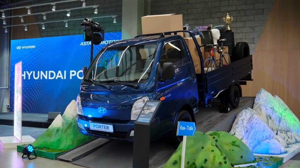 В Казахстане презентовали новый Hyundai Porter отечественной сборки