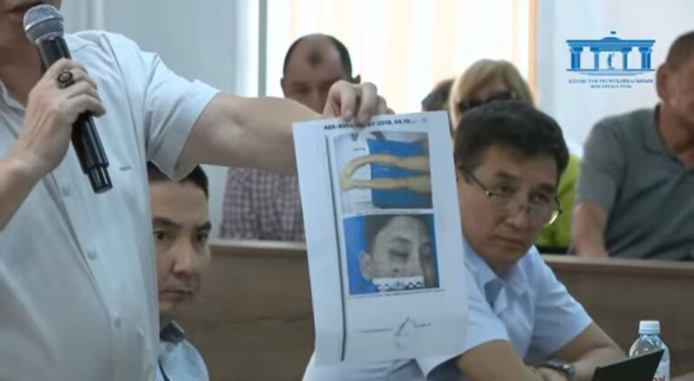 Сотта марқұм Шерзат Полаттың мәйіті түсірілген фото көрсетілді