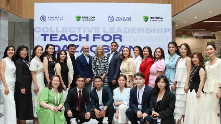Астанада Teach for Qazaqstan бағдарламасының алғашқы қатысушылары жұмысын тәмамдады