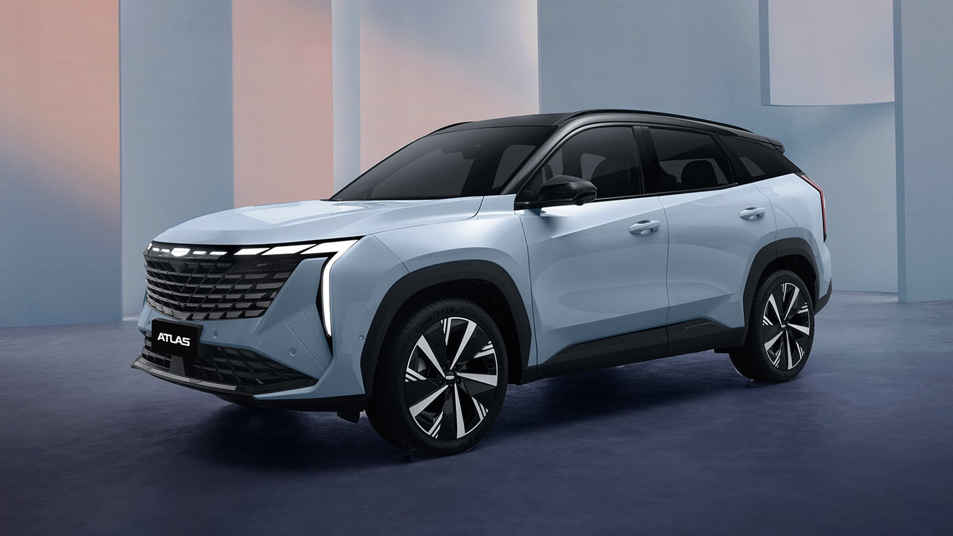 Geely Atlas в Китае, Джили Атлас в Казахстане цена
