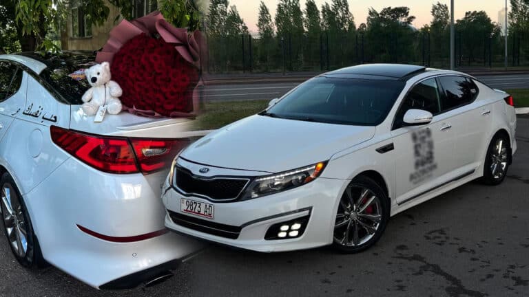 Казахстанец продает Kia Optima из-за претензий девушки