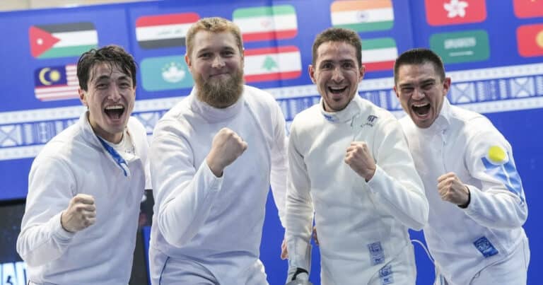 Казахстан завоевал две медали в 12 дисциплинах на чемпионате Азии по фехтованию