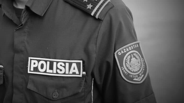 Полицейский найден мертвым в ЗКО