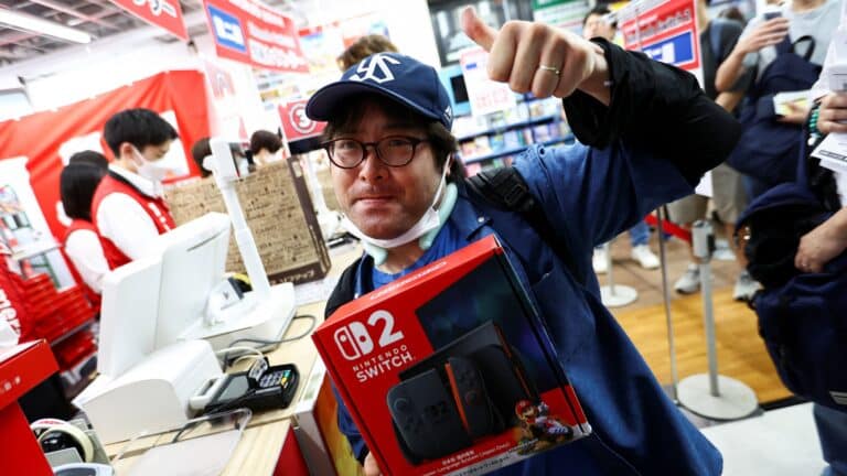 Талап әкетті: Nintendo төрт күнде 3,5 миллион Switch 2 ойынын сатты