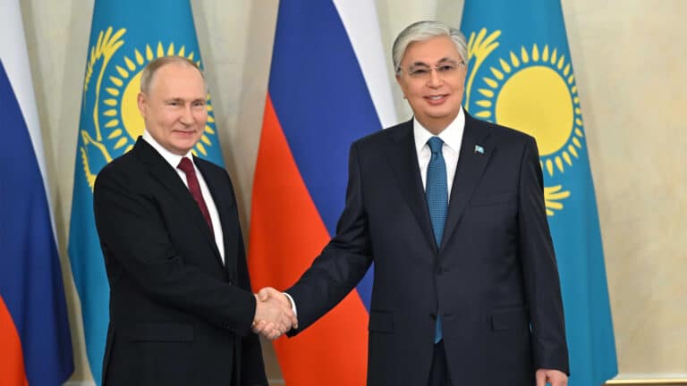 Путин поздравил Токаева с 70-летием космодрома Байконур