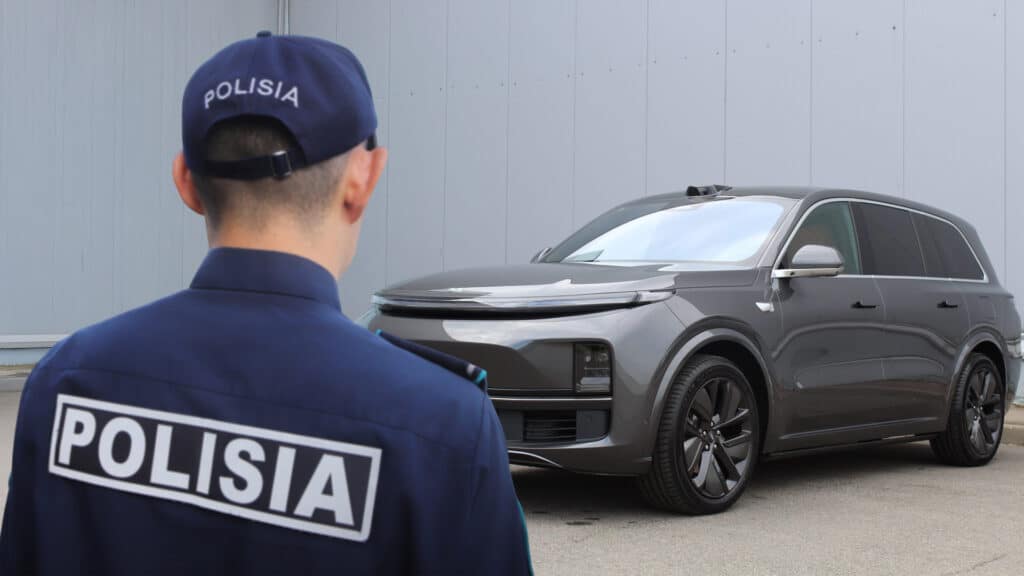 Алматинец поблагодарил полицию за спасенный от угона Lixiang L9
