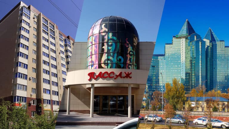 Алматинцы назвали самые уродливые здания города
