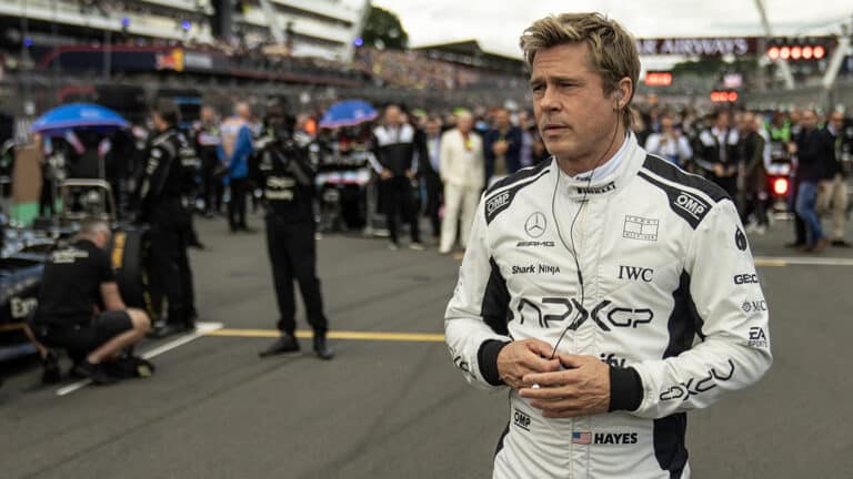 Старый, быстрый и дерзкий Брэд Питт в F1