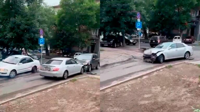 В ВКО неадекватный водитель устроил массовое ДТП