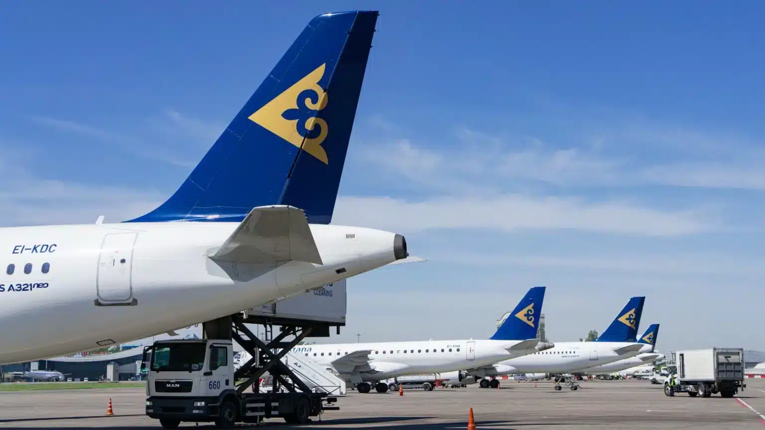 самолеты Air Astana