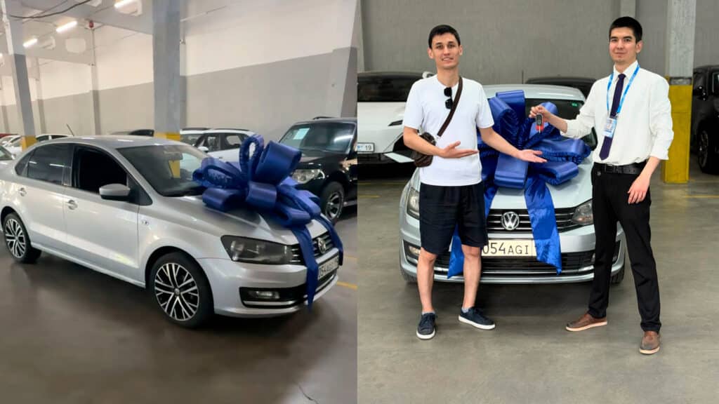 Казахстанца раскритиковали за покупку 10-летнего Volkswagen Polo