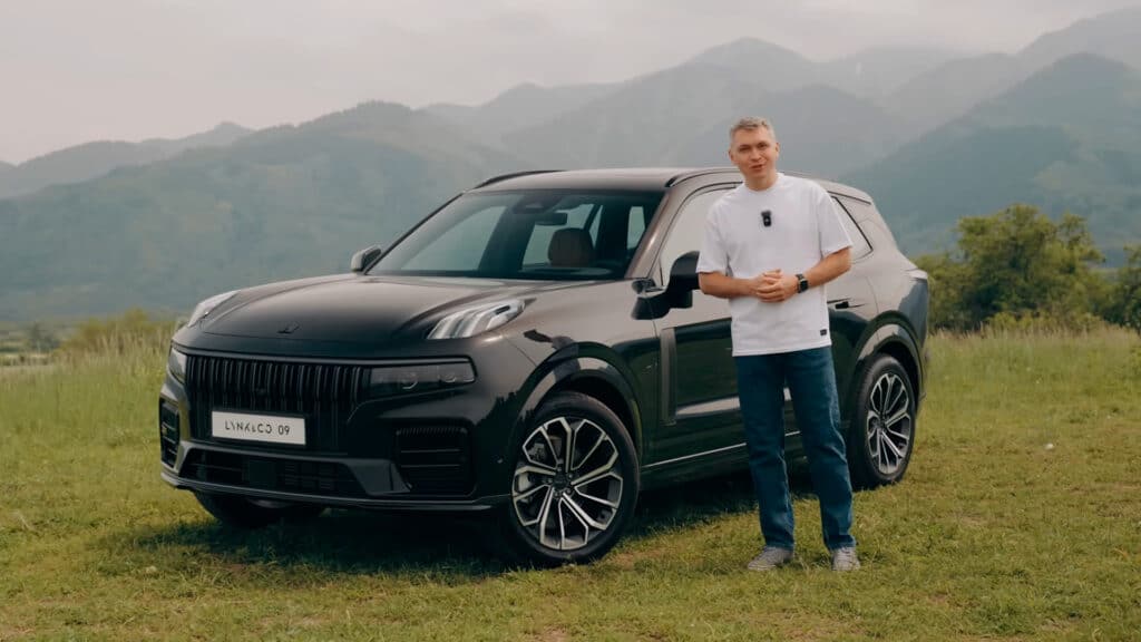Автоблогер показал новый Lynk & Co 09, анонсированный в Казахстане