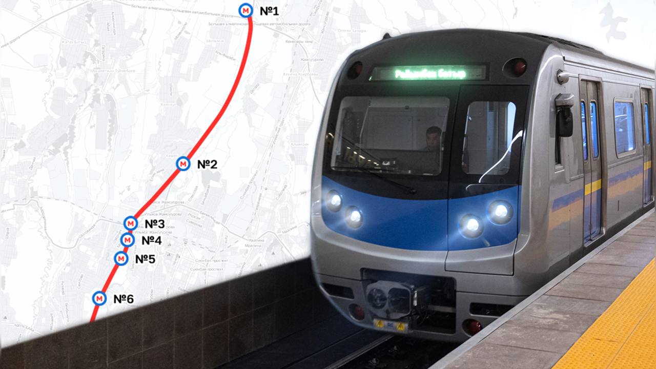Алматы метросы "барахолканы" басып өтіп Алатау қаласына дейін созылады