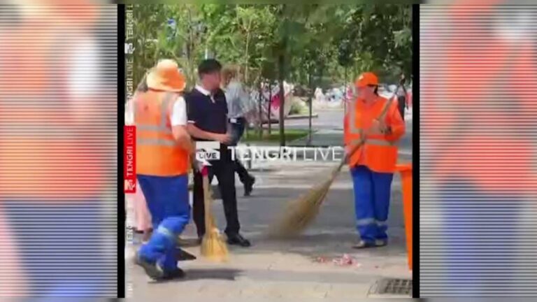 Тазалық қызметкерлеріне орынсыз пранк жасаған азамат 10 күнге қамауға алынды