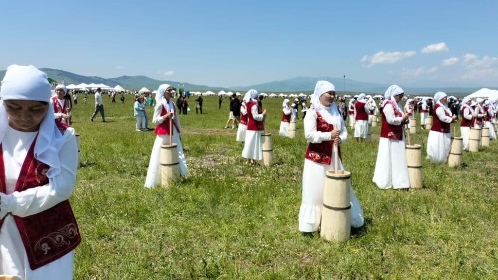 Күбі піскен арулар/ фото: Шадияр Өстемірұлы