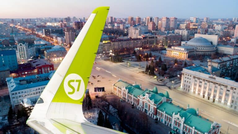 S7 Airlines начала летать из Шымкента в Новосибирск