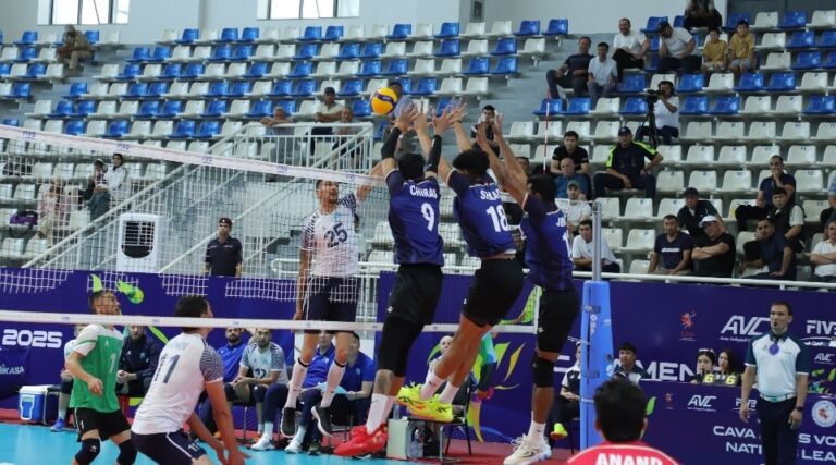 Сборная Казахстана по волейболу поспорит за бронзу CAVA Nations League-2025