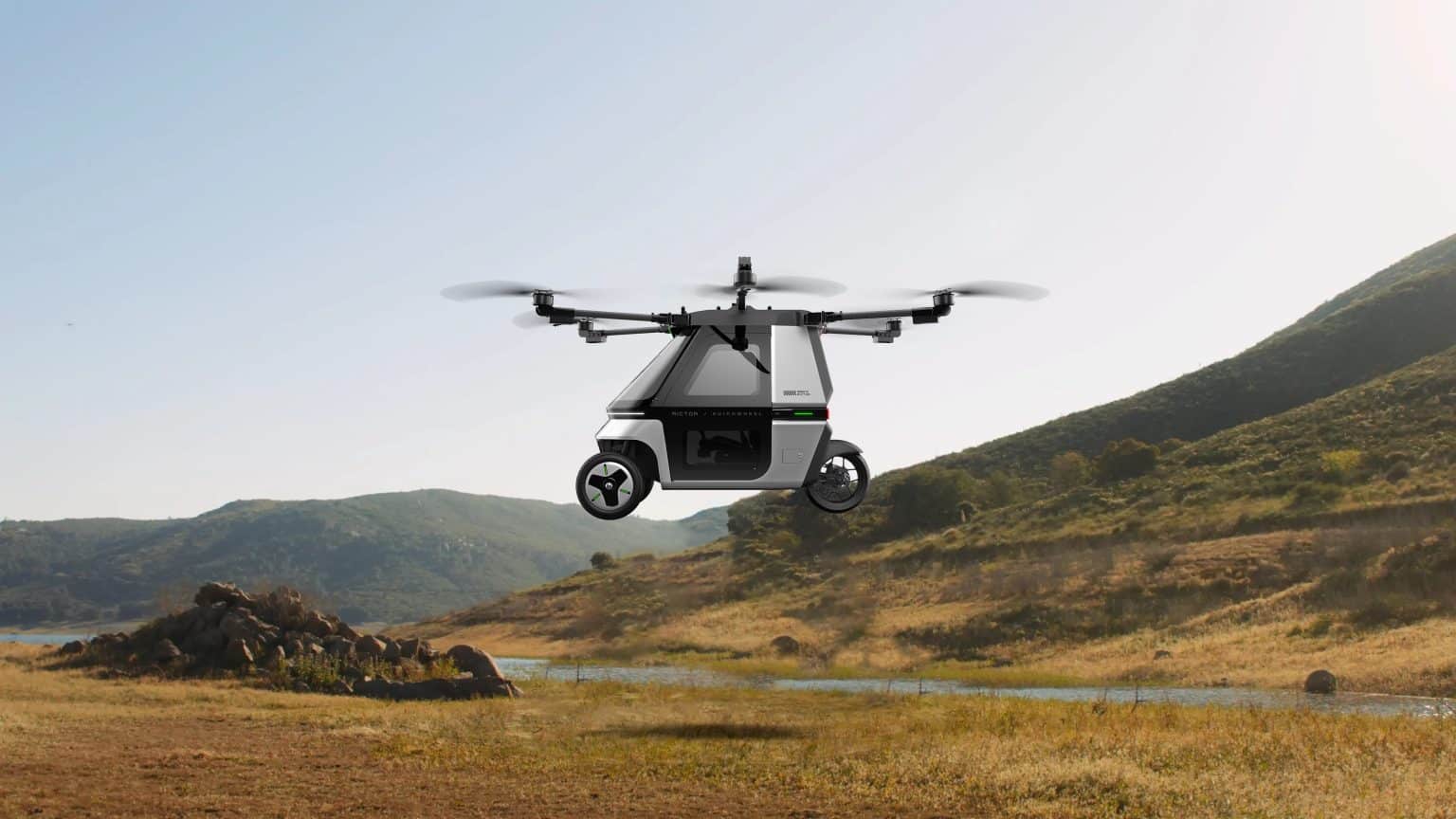 летающий мотоцикл Skyrider X6, летающая машина