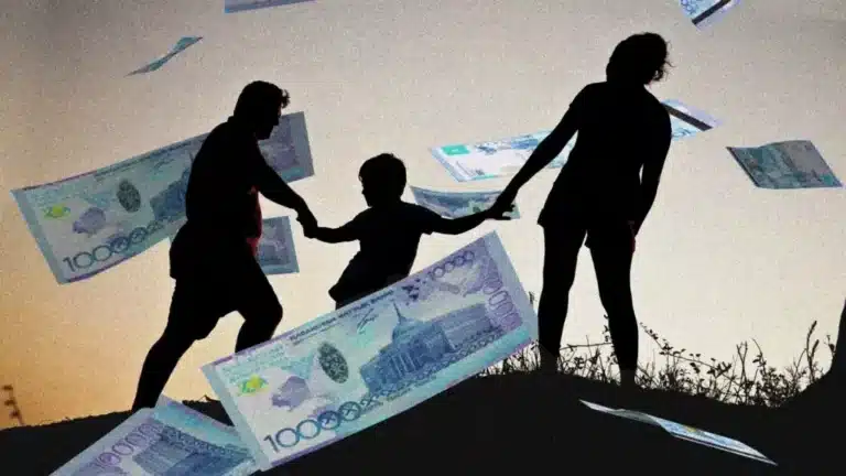 Балаларына 6 миллион теңге қарызы бар маңғыстаулық сотталып кетті